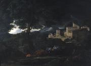 Nicolas Poussin L orage France oil painting artist